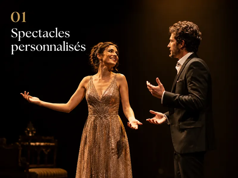 Spectacles personnalisés et performances artistiques