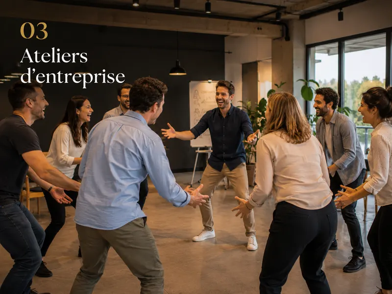 Ateliers d'entreprise et team building créatif