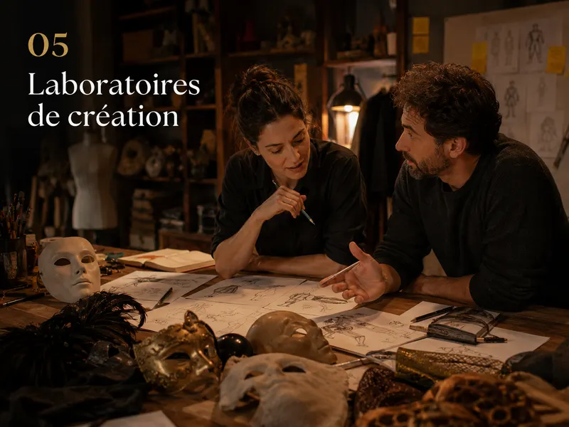 Laboratoires de création et résidences artistiques