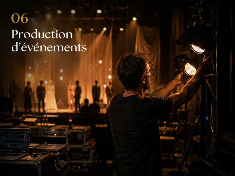 Production d'événements et direction artistique